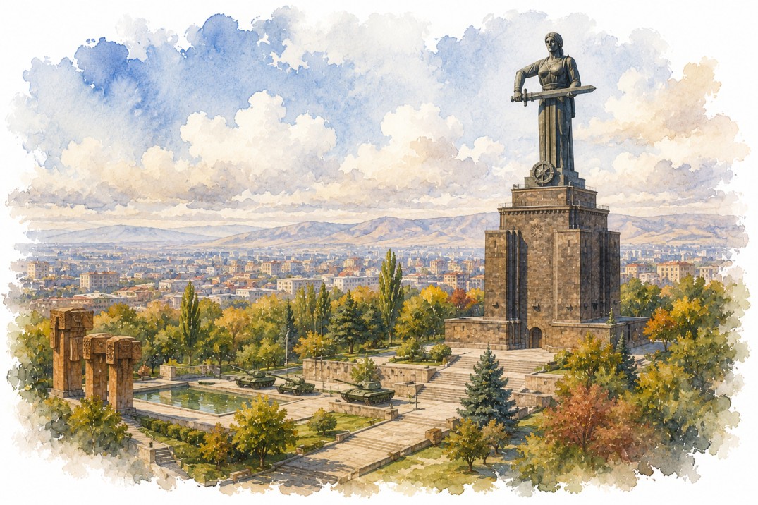 Mother Armenia Statue, Yerevan